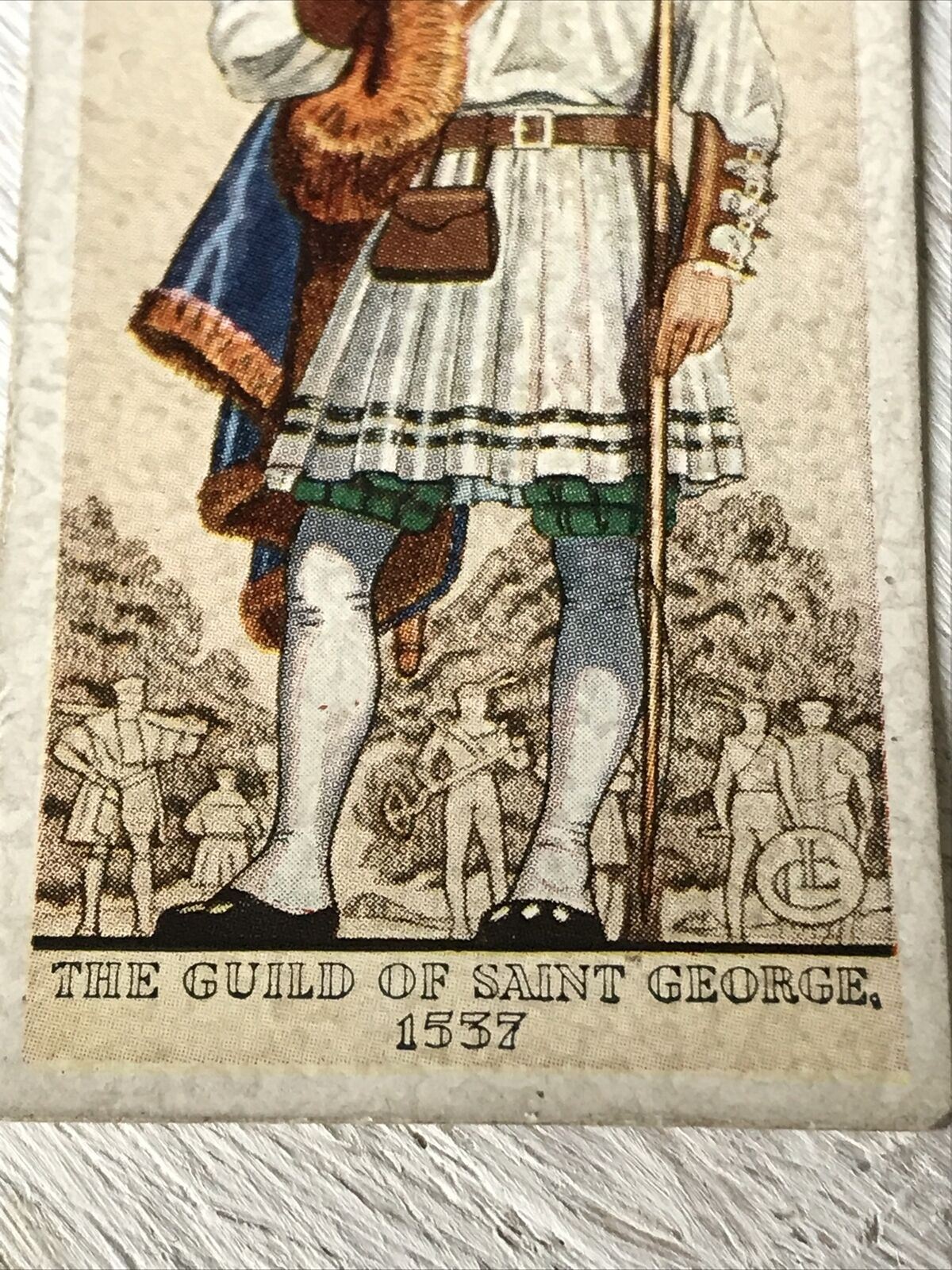 Players Cigarette Card - Uniforms Of The Territorial Army - No. 1 Guild Of St George