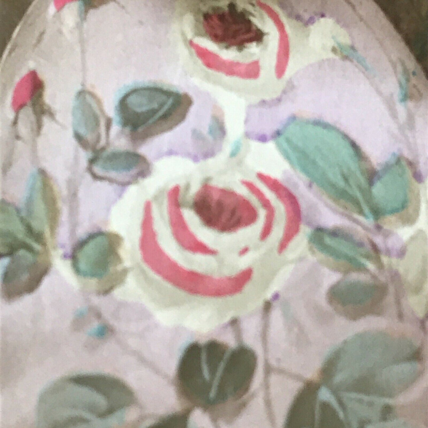 Vintage EASTER postcard REAL PHOTOGRAPH Hand Coloured Eggs & Flowers Friend