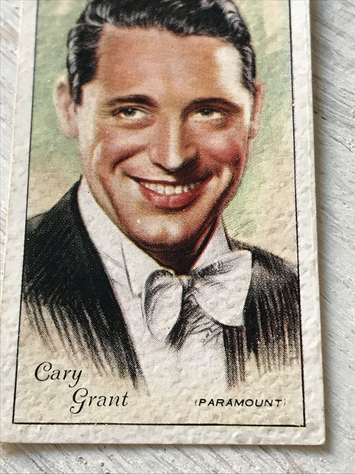 Players Cigarette Card Film Stars 2nd Series 22 Cary Grant Hollywood Actors