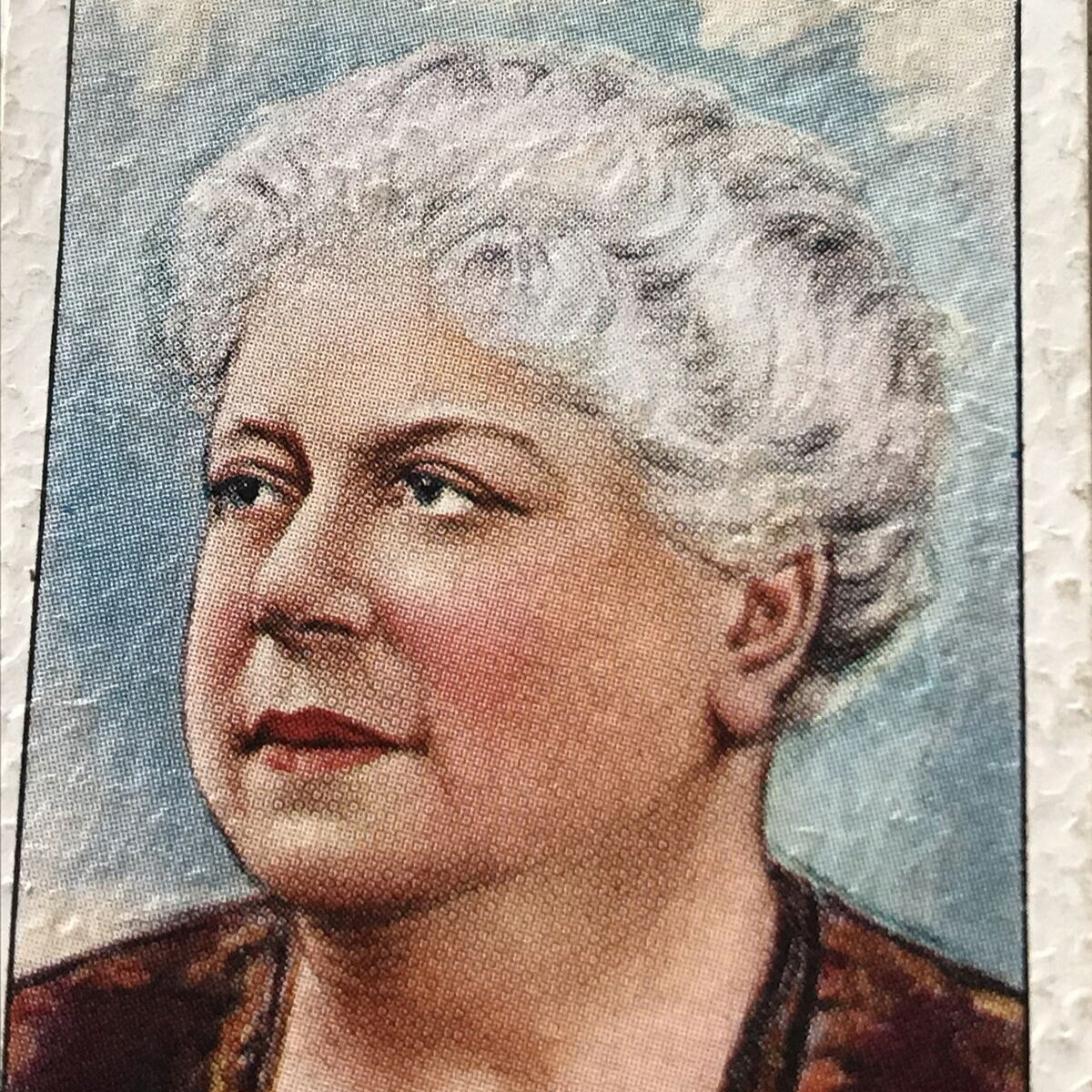 Players Cigarette Card - Film Stars 2nd Series - No. 8 - The Late Mary Brough - Beauty & the Barge