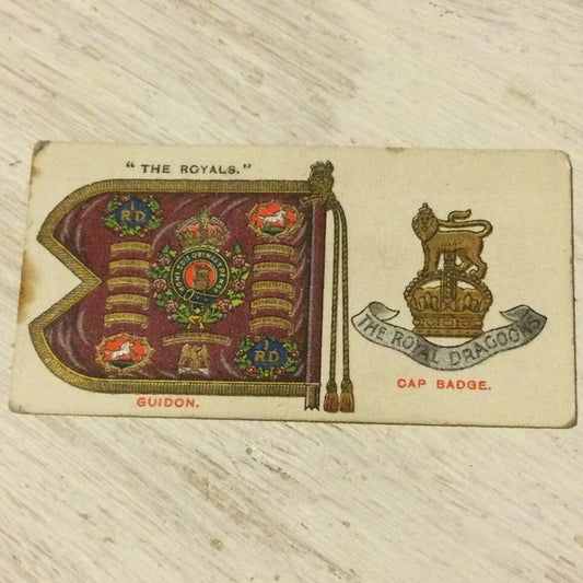 Player's Regimental Standards & Cap Badges (1930) # 3 1st  The Royal Dragoons