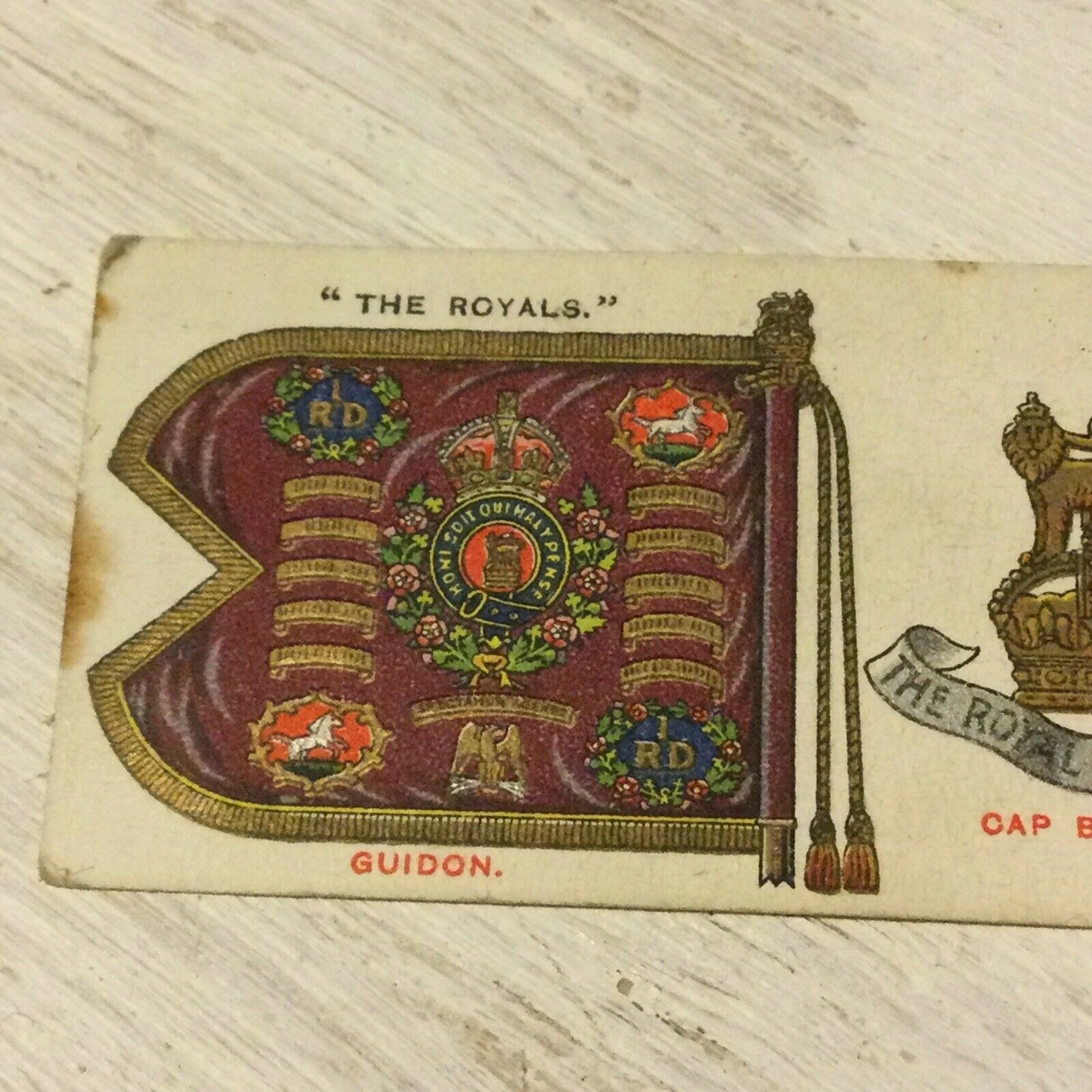 Player's Regimental Standards & Cap Badges (1930) # 3 1st  The Royal Dragoons