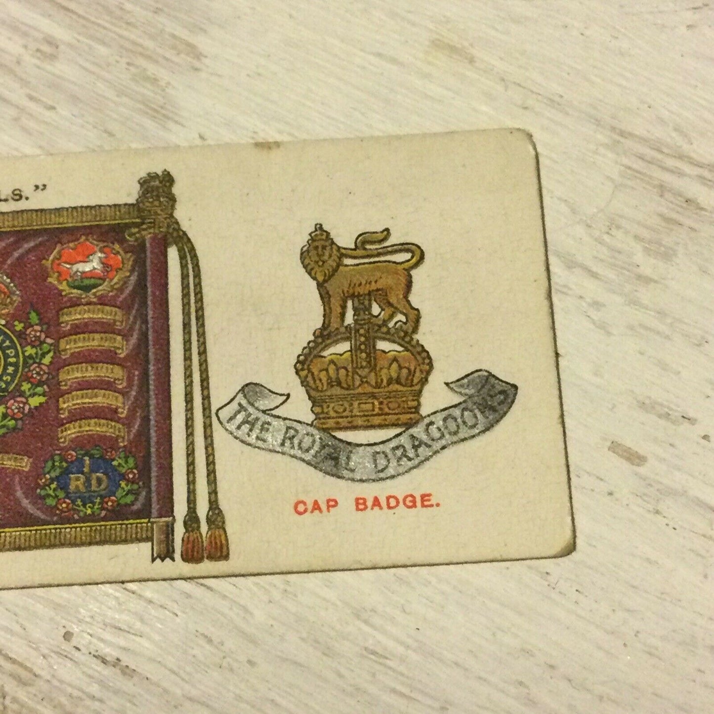 Player's Regimental Standards & Cap Badges (1930) # 3 1st  The Royal Dragoons