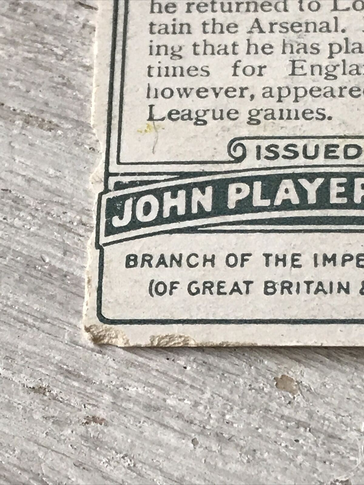 Players Cigarette Card - Football Caricatures By Rip - No. 4 Charles Murray Buchan