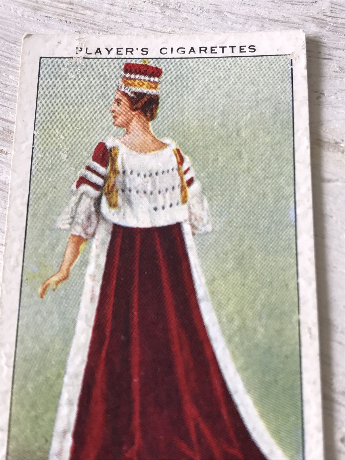 Players Cigarette Card Coronation Series Ceremonial Dress 11 Viscountess British. 1937 1930s