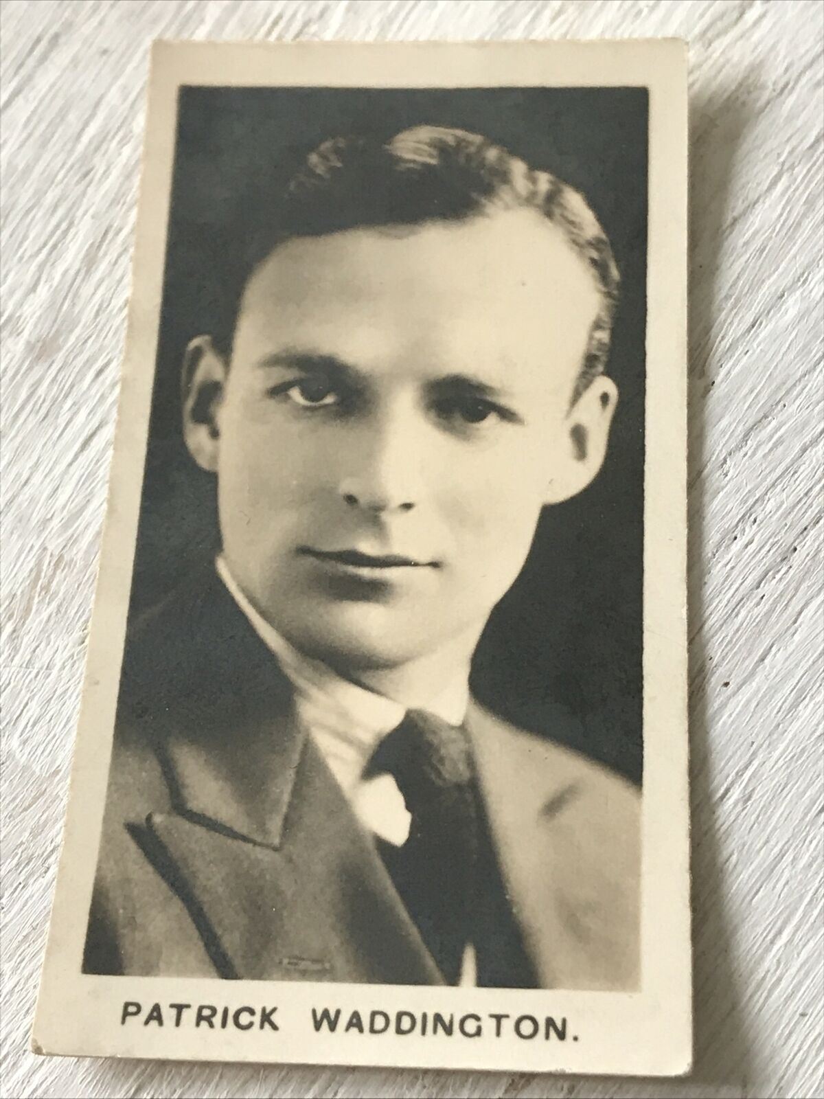 PATRICK WADDINGTON - Chairman Juniors Cigarette Card - Radio Stars - No. 48 - Actor Singer