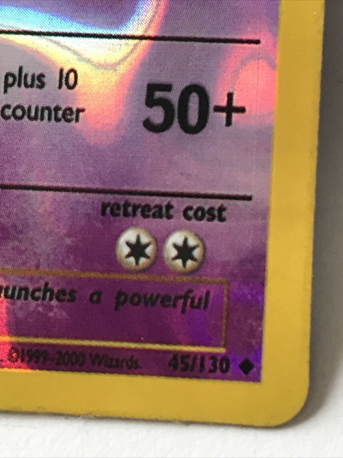Vintage Pokemon Vending Sticker 1999-2000 Jynx Holo 45/130 Not Genuine?