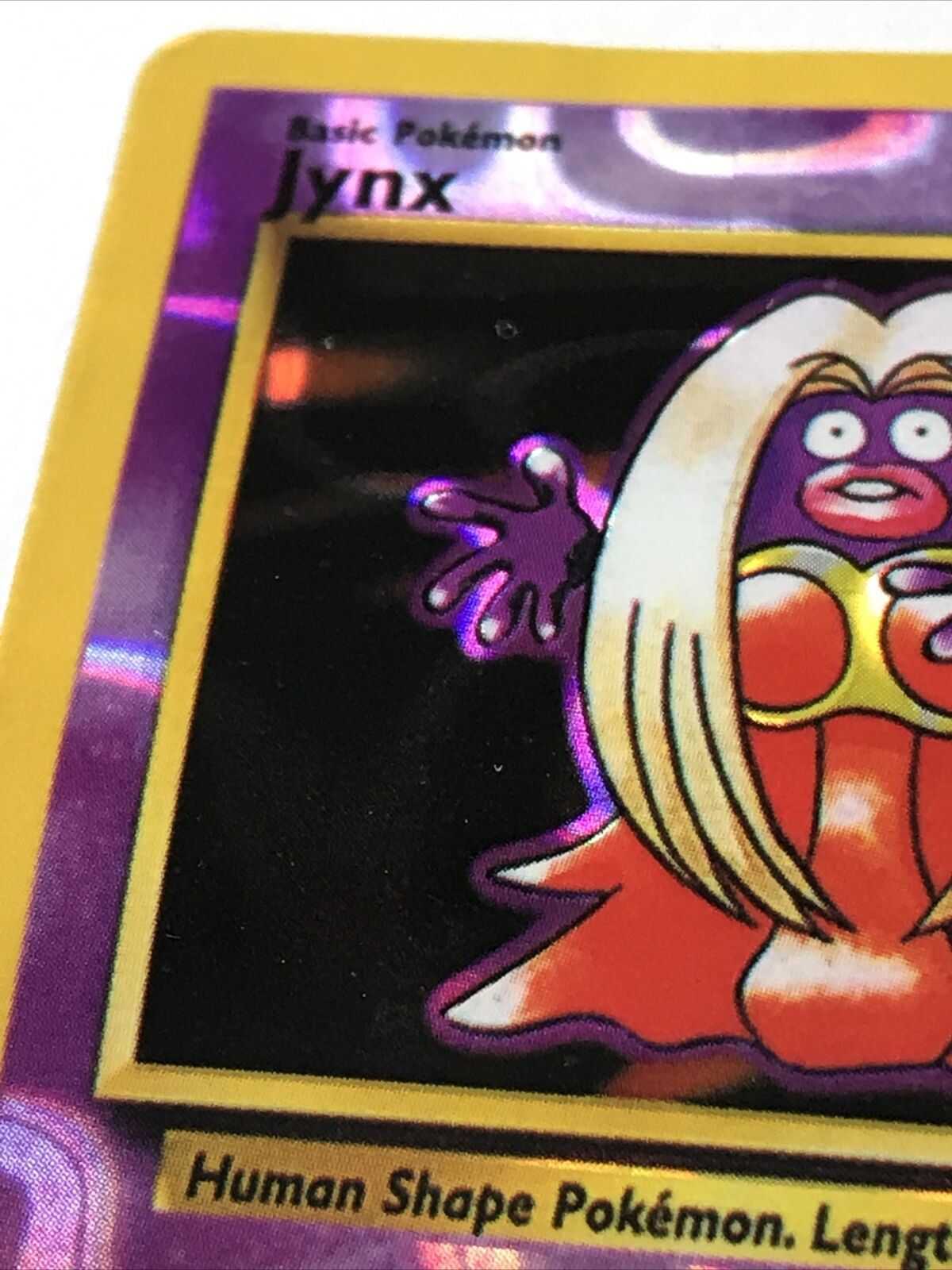 Vintage Pokemon Vending Sticker 1999-2000 Jynx Holo 45/130 Not Genuine?