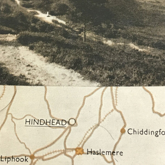 Churchmans Cigarette Card - Holidays In Britain - No. 11 - Hindhead Surrey - Vintage Photo