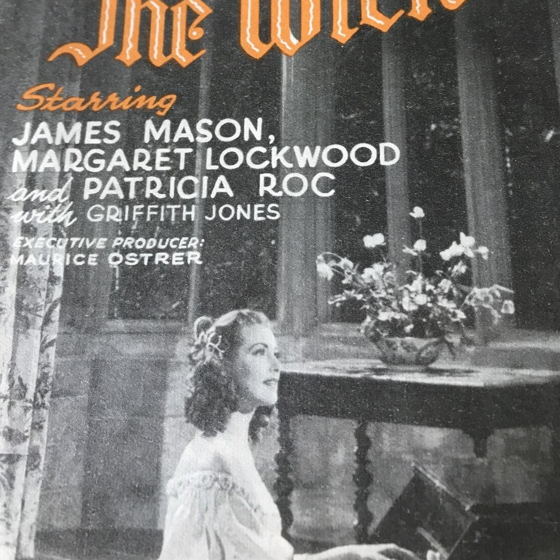 Vintage Sheet Music 1945 - From Film The Wicked Lady - Love Steals Your Heart - James Mason - Margaret Lockwood