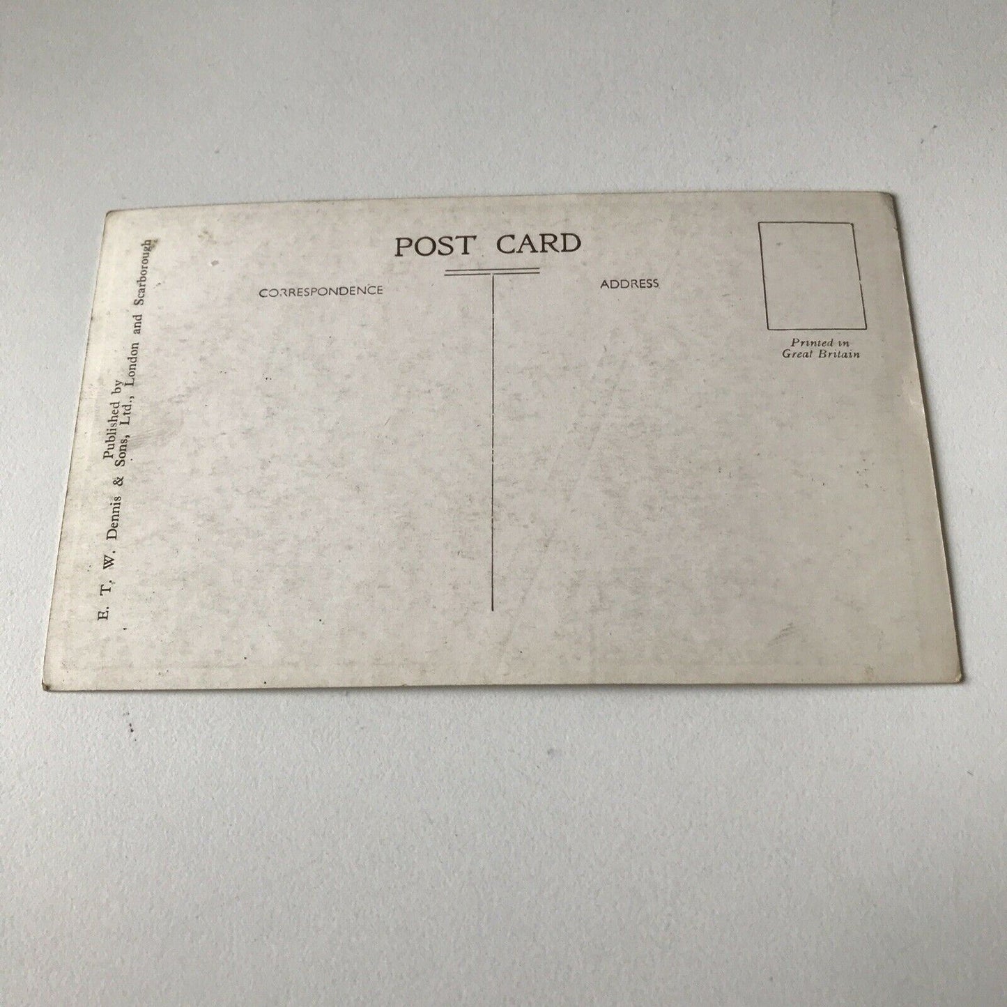 Vintage Postcard - Black And White - Jersey - Needle Rock - Plemont Cave - Vintage Photo