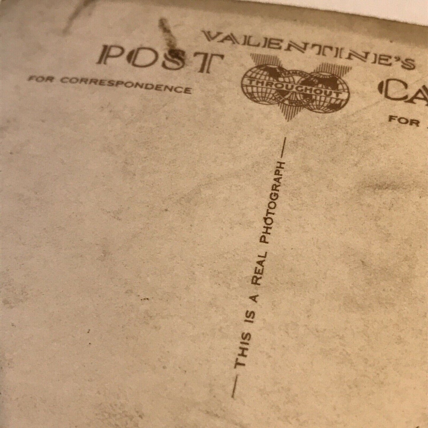 Vintage Postcard Nant Ffrancon Pass North Wales RP Mountains Winding Road