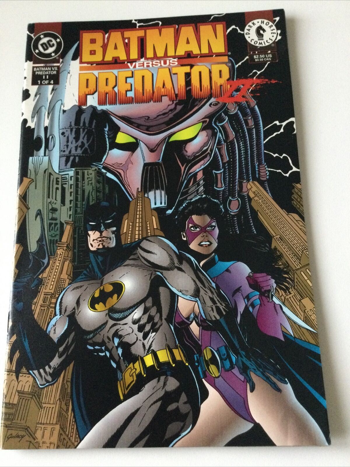 Batman Versus Predator II #1 (of 4) DC 1994 Dark Horse Comics Vintage 90s Comic