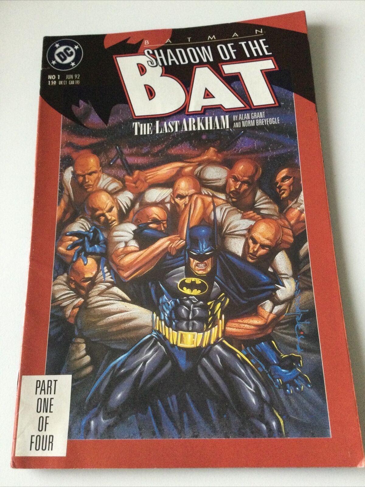 Batman Shadow Of The Bat #1 (of 4) 1992 DC Comics 1st Appearance Of Victor Zsasz