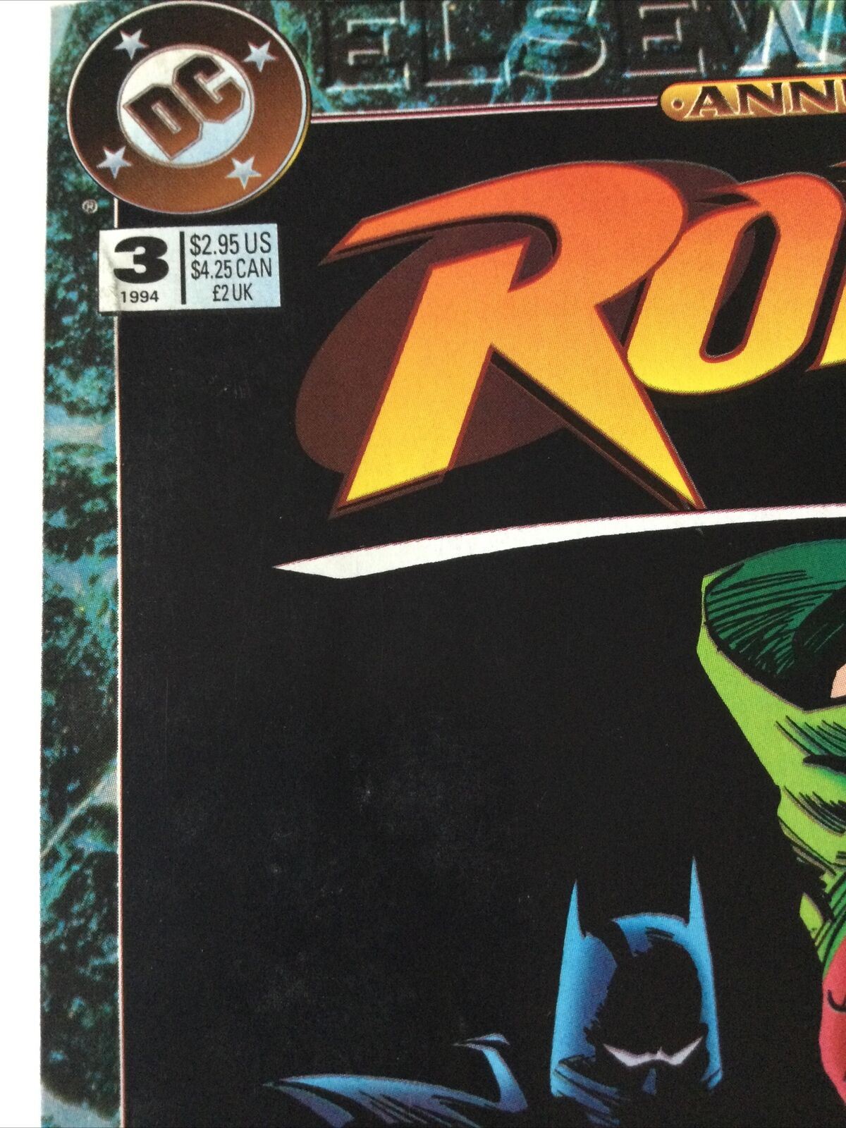Robin Annual #3 DC Comics Batman 1994 Elseworlds Vintage 90s Dixon Villagran