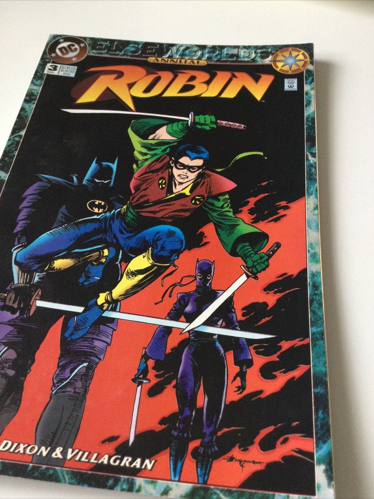 Robin Annual #3 DC Comics Batman 1994 Elseworlds Vintage 90s Dixon Villagran