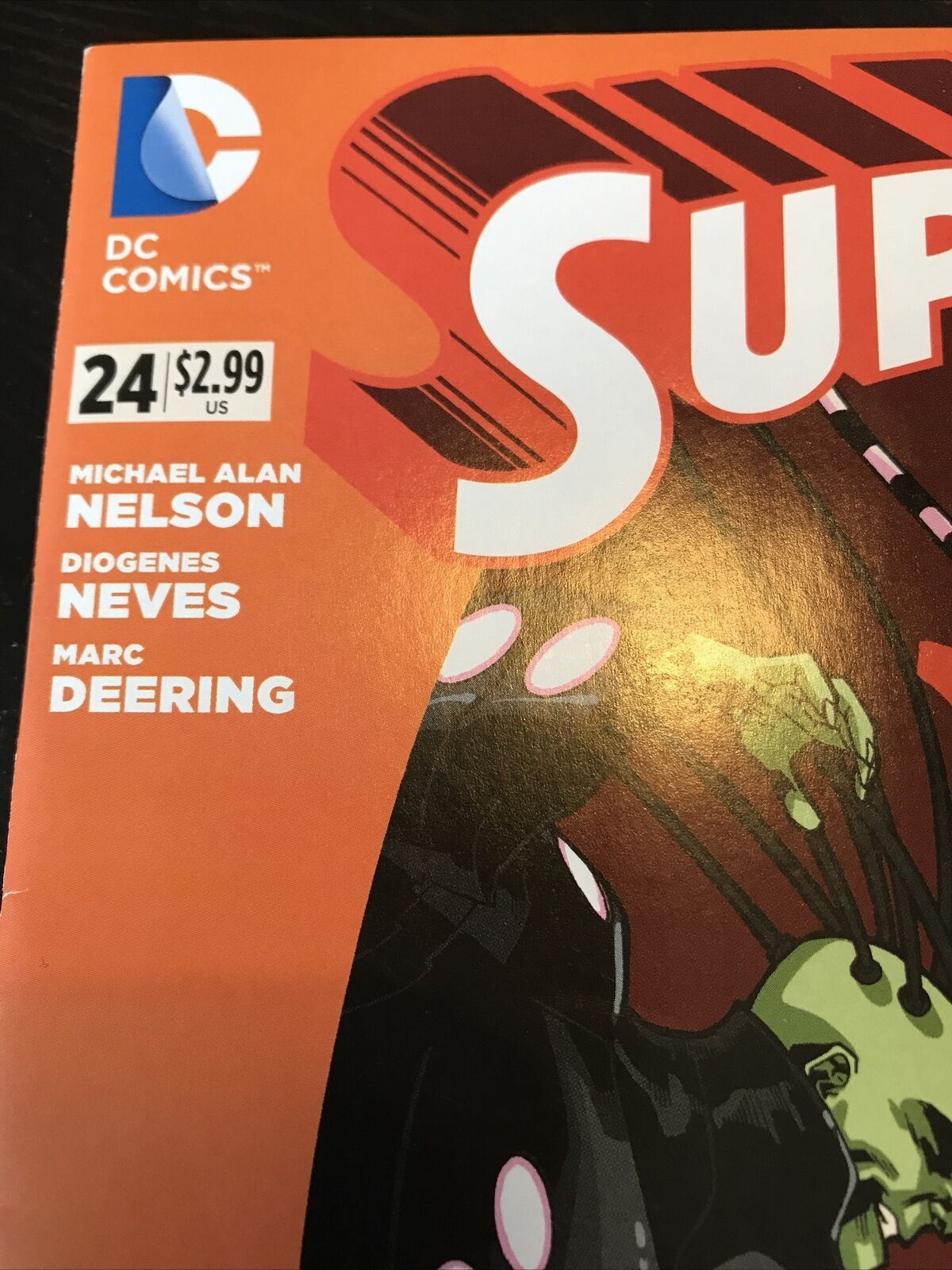Supergirl The New 52 DC Comic Dec 2013 #24 Mahmud Asrar Cover Nelson Neves Deeri
