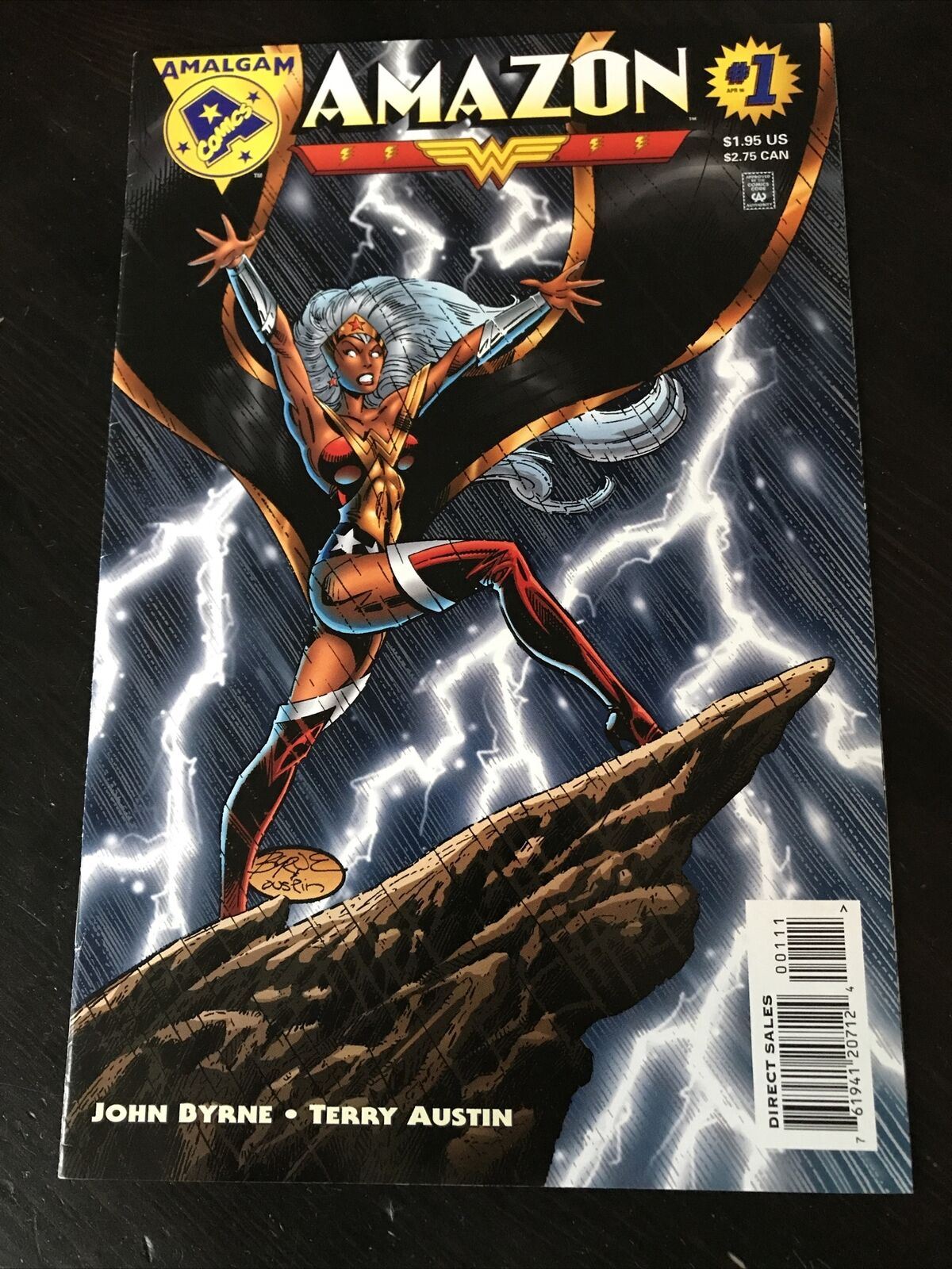 Amalgam Comics Amazon #1 Apr 1996 John Byrne Terry Austin NM