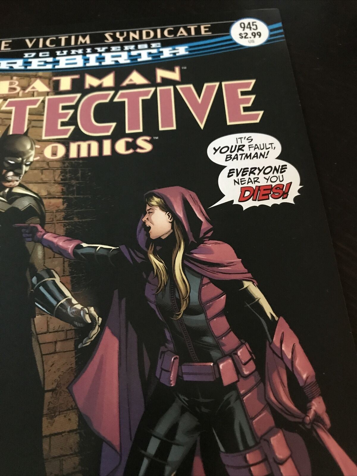 DC Comics - DC Universe - Rebirth - Batman Detective Comics #945 Victim Syndicate 2017
