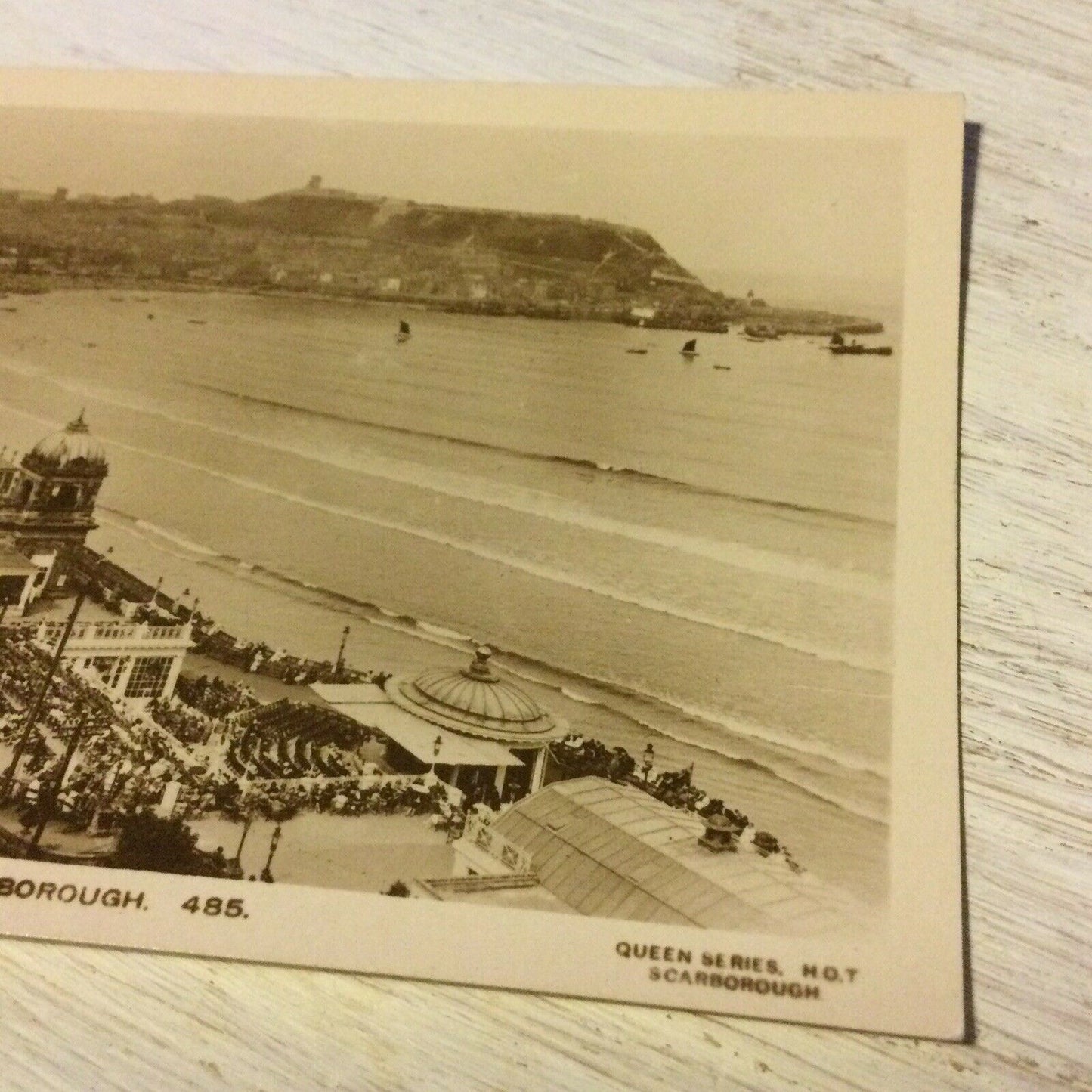 Vintage Postcard - South Bay SCARBOROUGH - Coastal View - Beach - Promenade - Real Photo