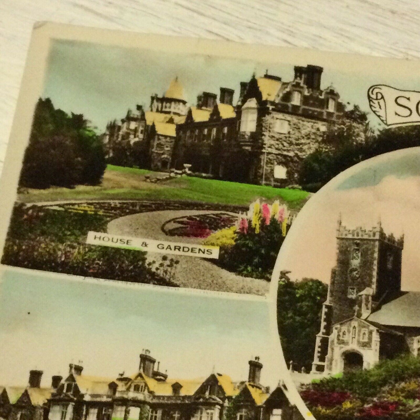 Vintage RP Postcard - ENGLAND - Sandringham Souvenir Memorabilia Tinted