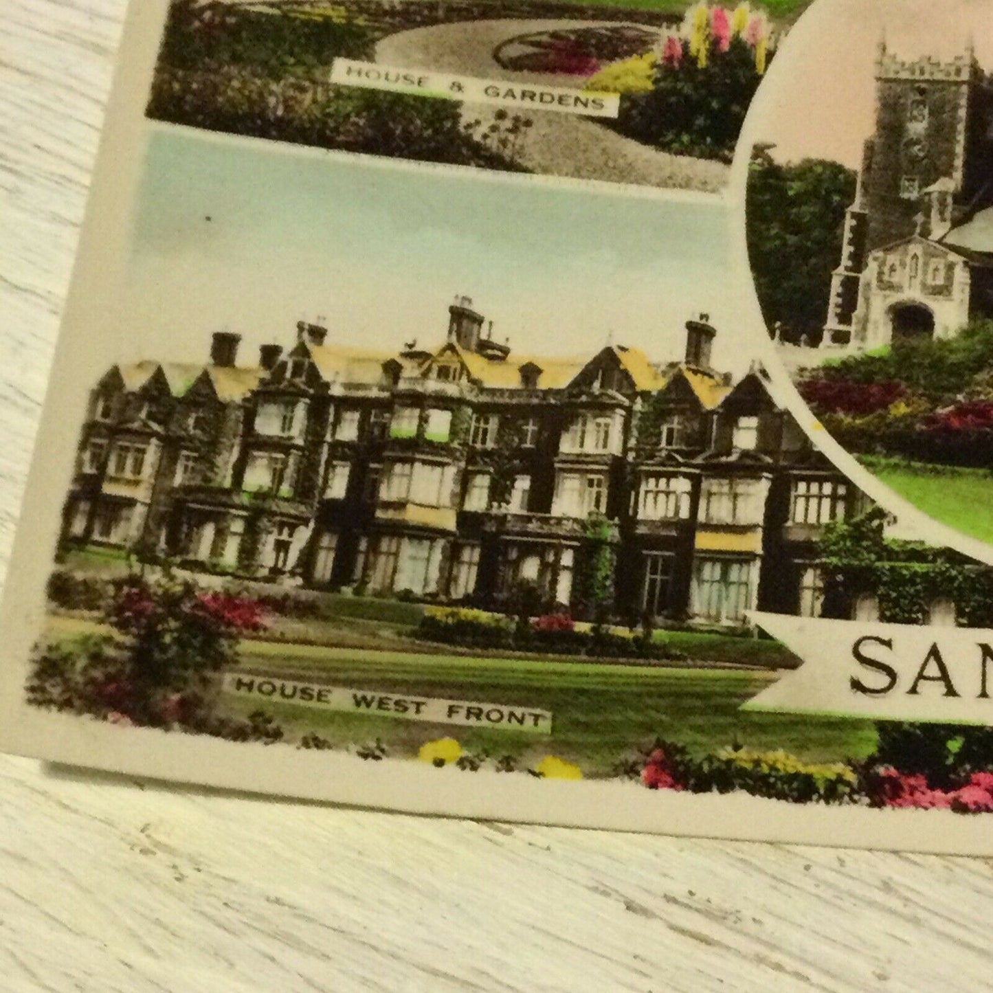 Vintage RP Postcard - ENGLAND - Sandringham Souvenir Memorabilia Tinted
