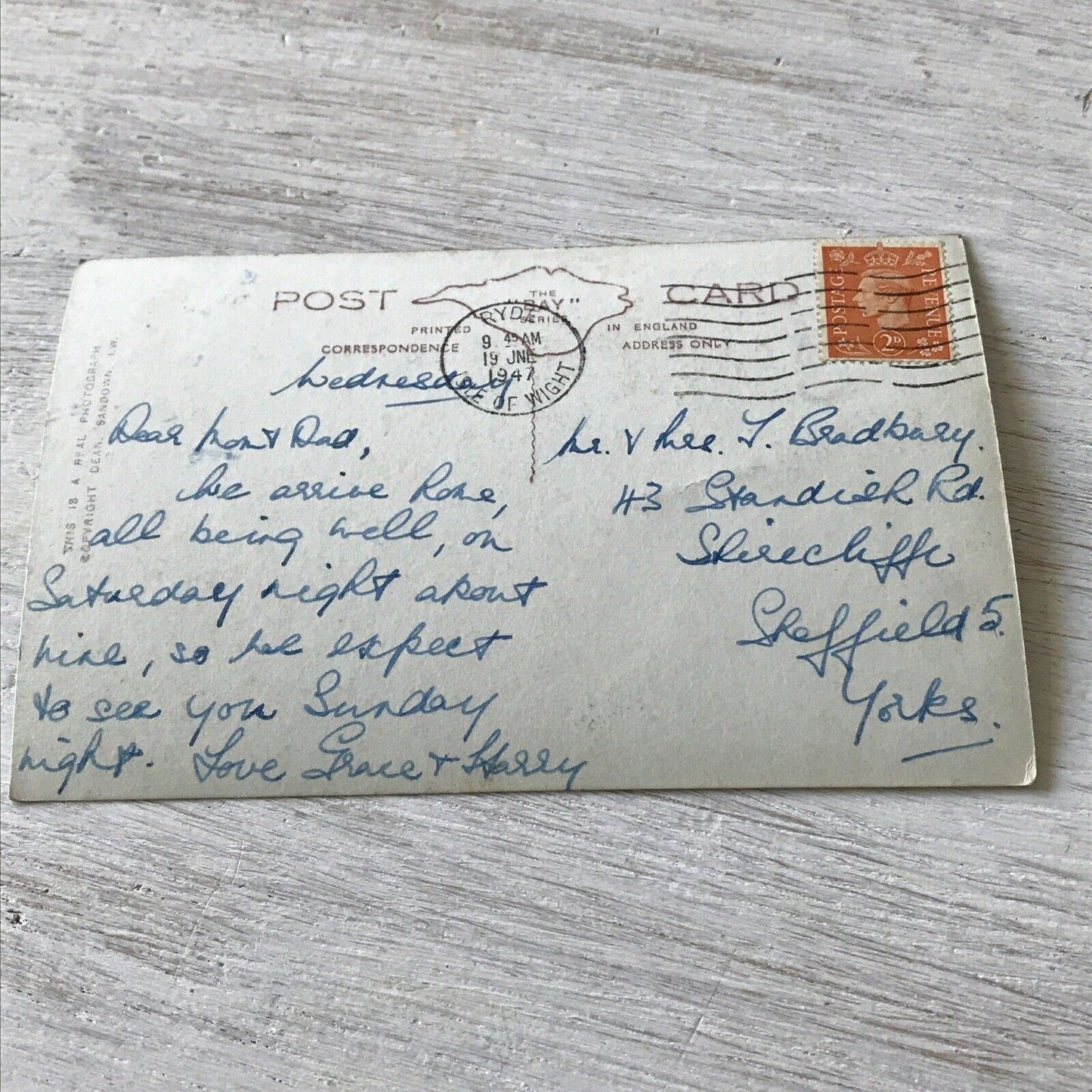 Vintage Postcard The Needles Isle Of Wight RP Cliffs Sea Scape Rocks