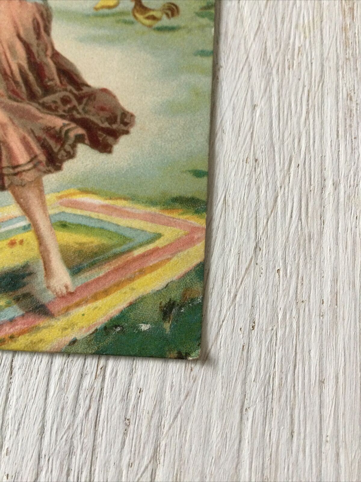 Vintage / Antique Postcard - 1910 - Coloured Card - Mignon - Dancing Gypsy Woman - Lionel Peraux