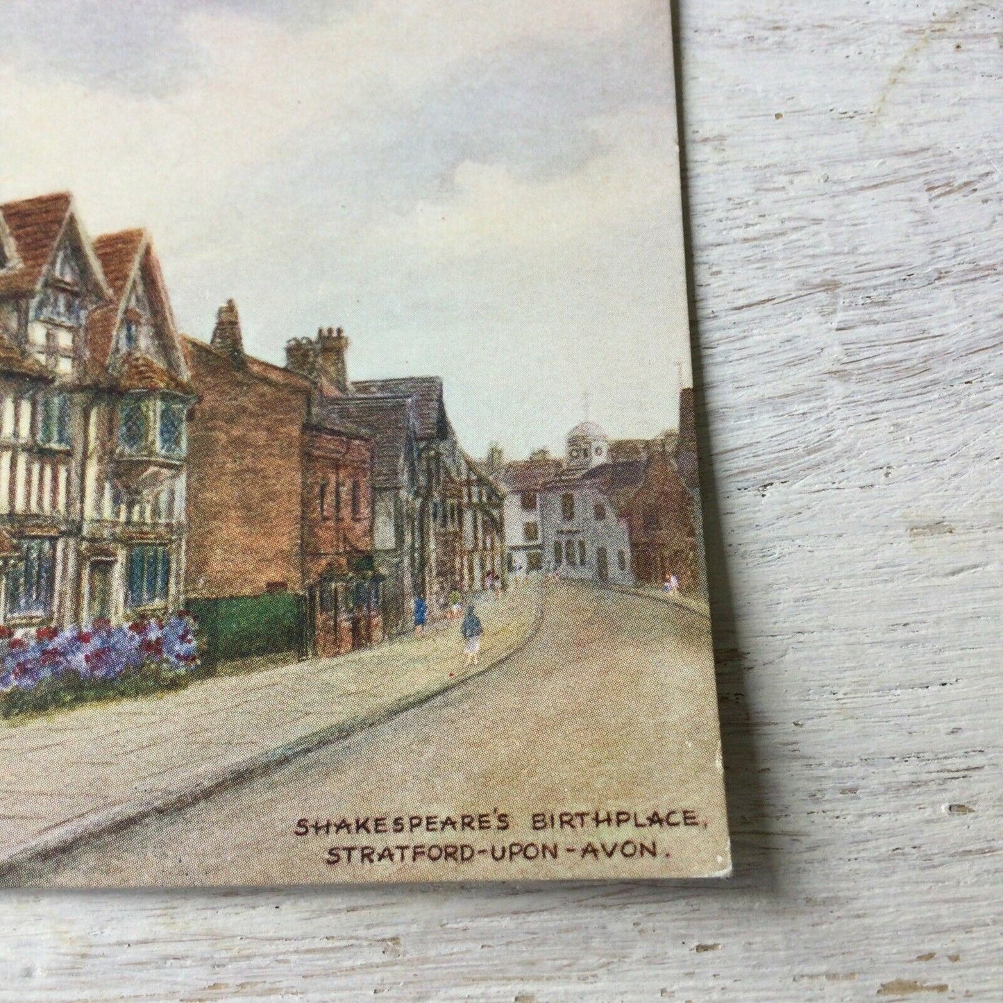 Vintage Postcard Picture Of Shakespeare's Birthplace. Stratford Upon Avon. J Salmon. Unposted.