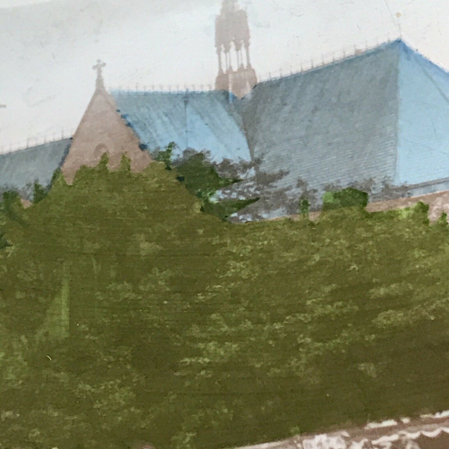 Vintage 1930s Postcard - Tinted - SCOTLAND - 1934 - Cameron Highlanders Kilts Tartans