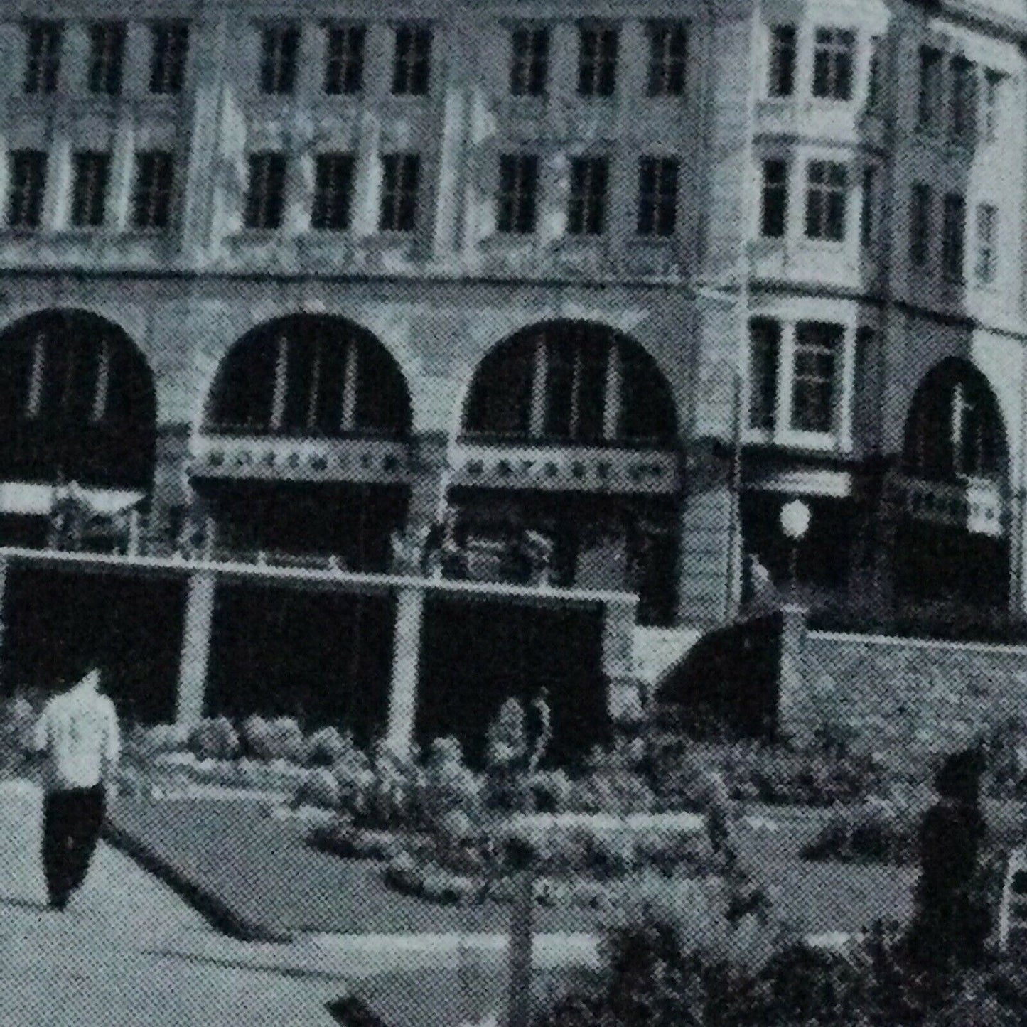 Vintage Postcard The Rest Garden Swansea John Hawkins & Sons Shop