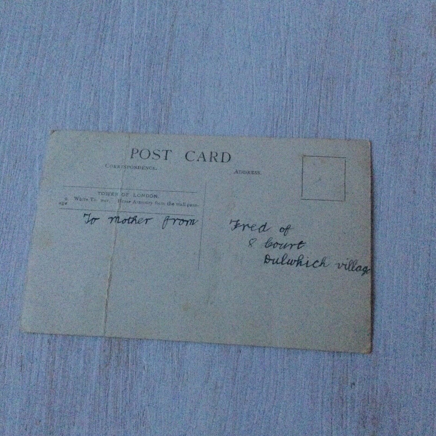 Vintage Postcard Tower Of London Armour