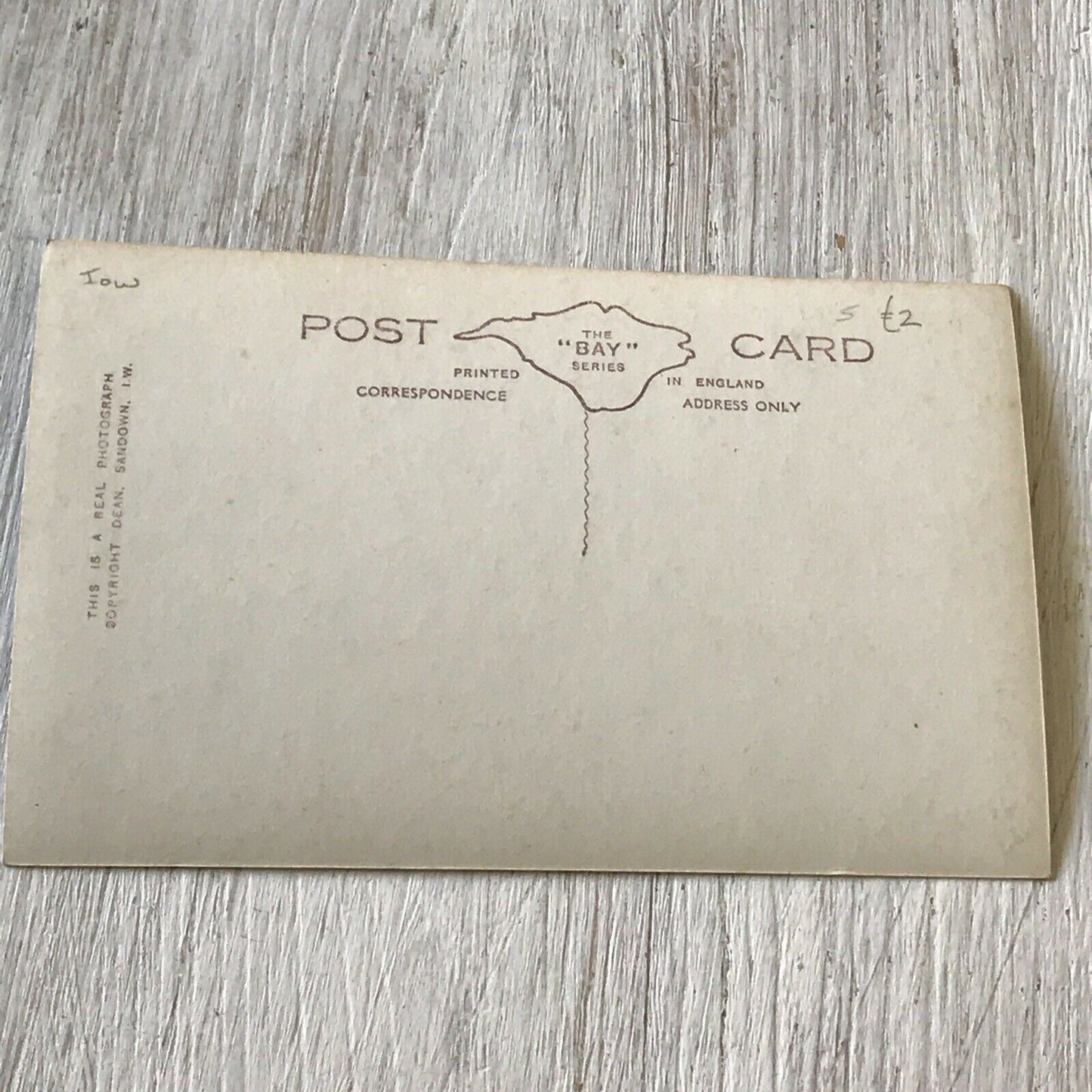 Isle Of Wight Memorabilia - Vintage Postcard - England - Ryde Western Esplanade Gardens
