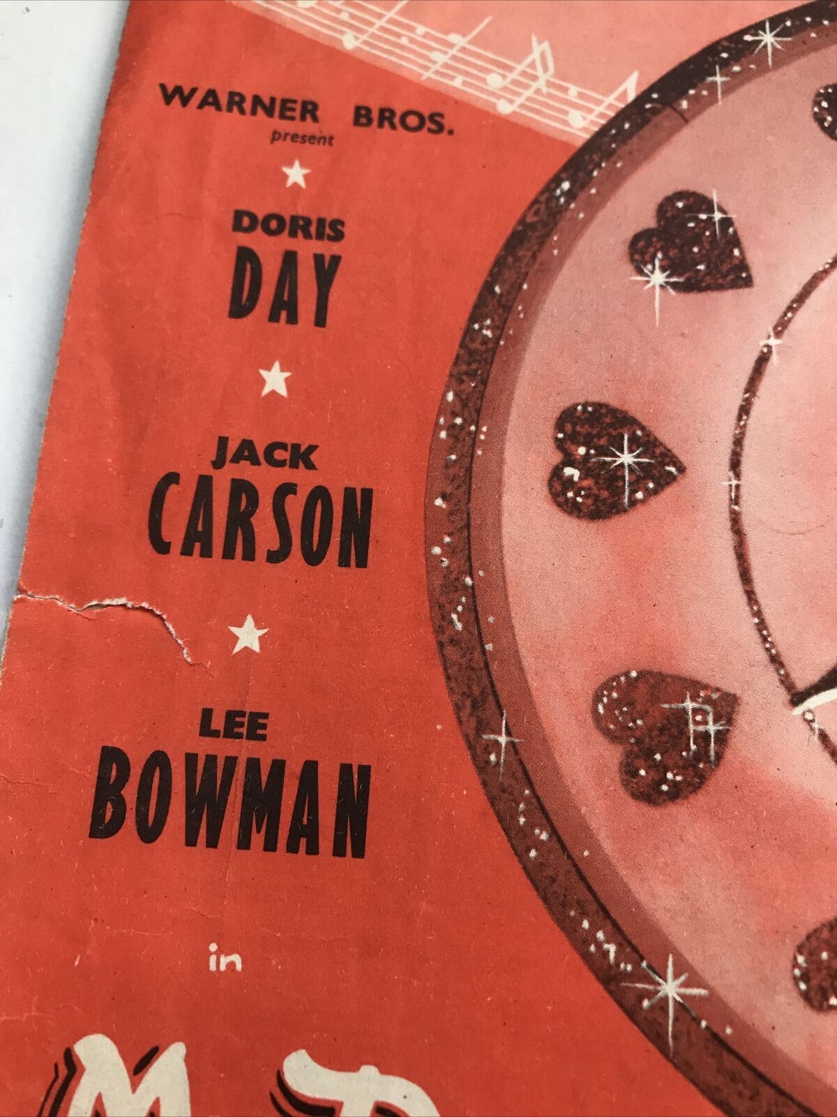 Vintage Sheet Music From Doris Day 1949 Film My dream is Yours I’ll String Along