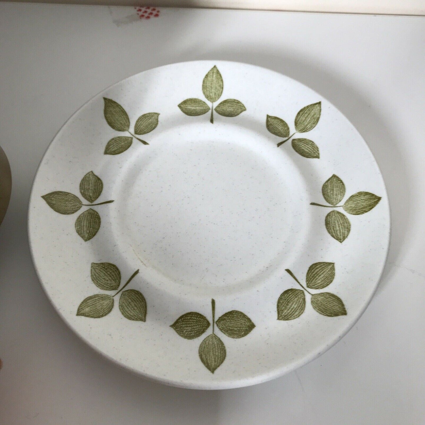 Vintage Retro 1970s Cup And Saucer J&G Meakin Tulip Time Olive Green Brown Colour