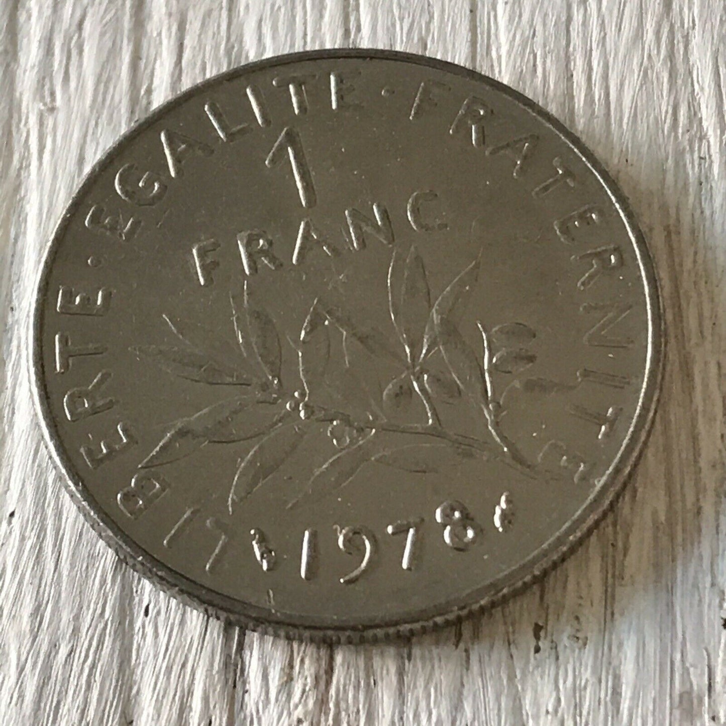 1975 1 French Franc Coin France