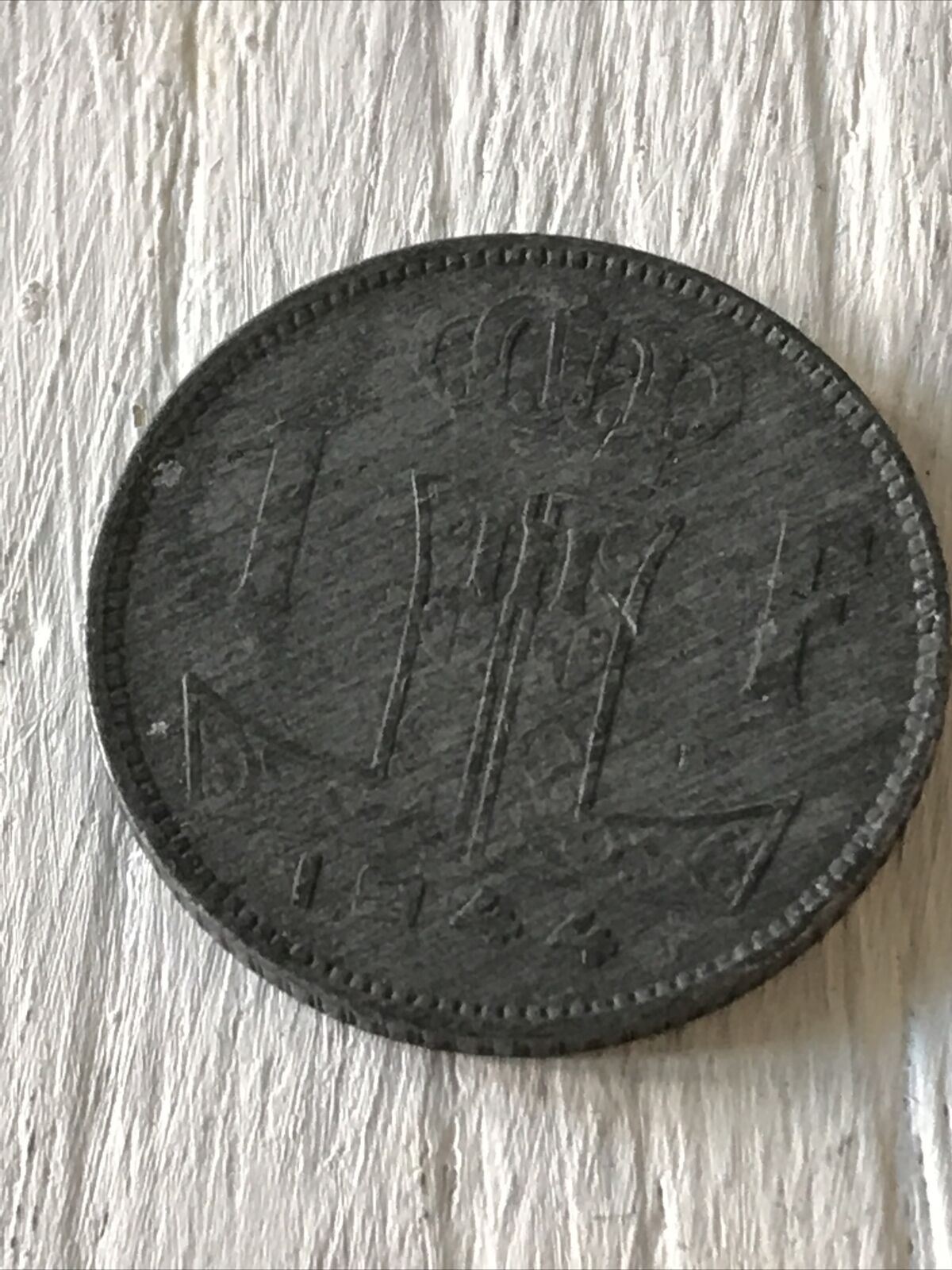 Belgium Belgian Coin 1 Franc 1944