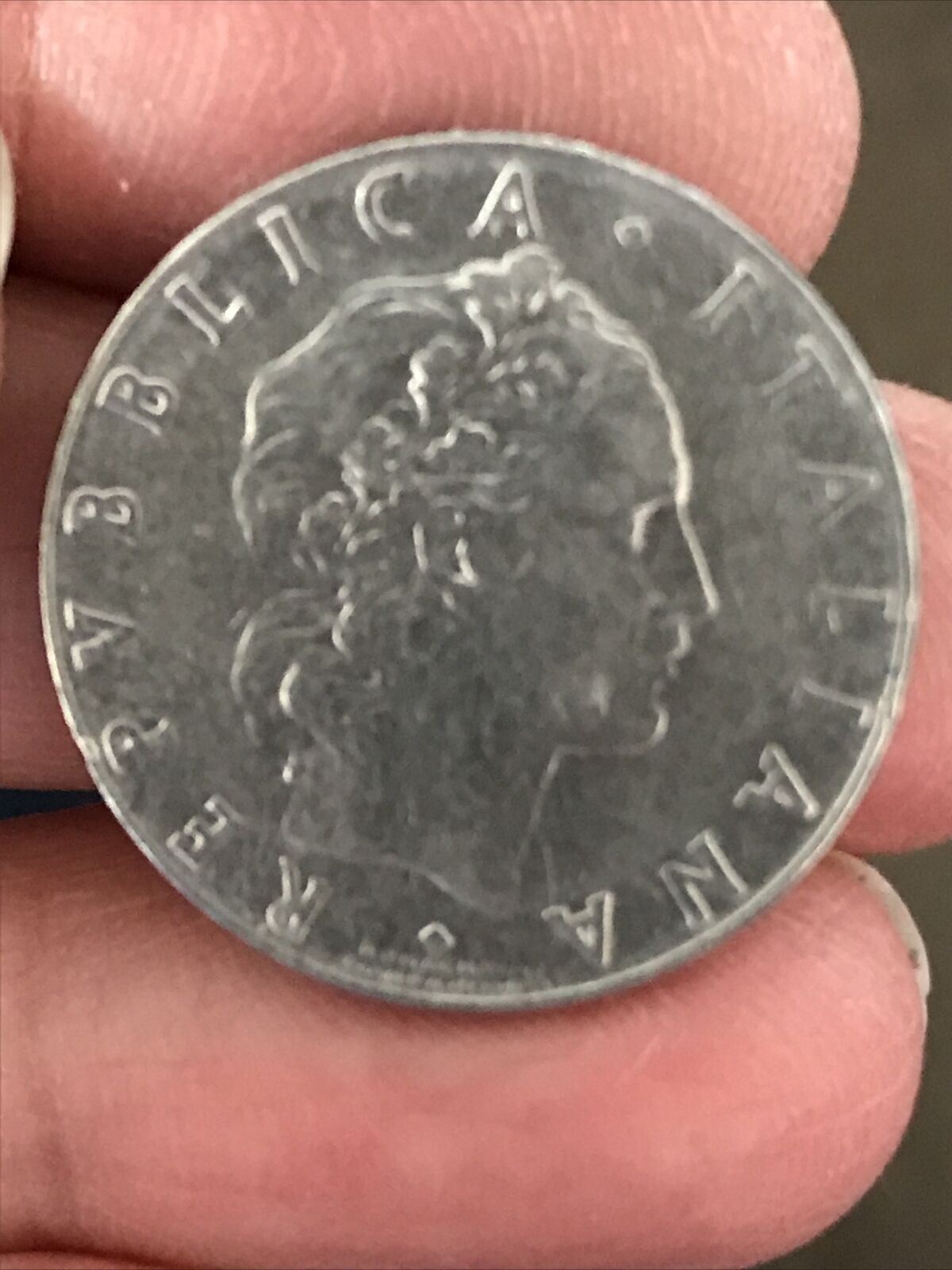 1968 50 Lira Italy Italian Coin