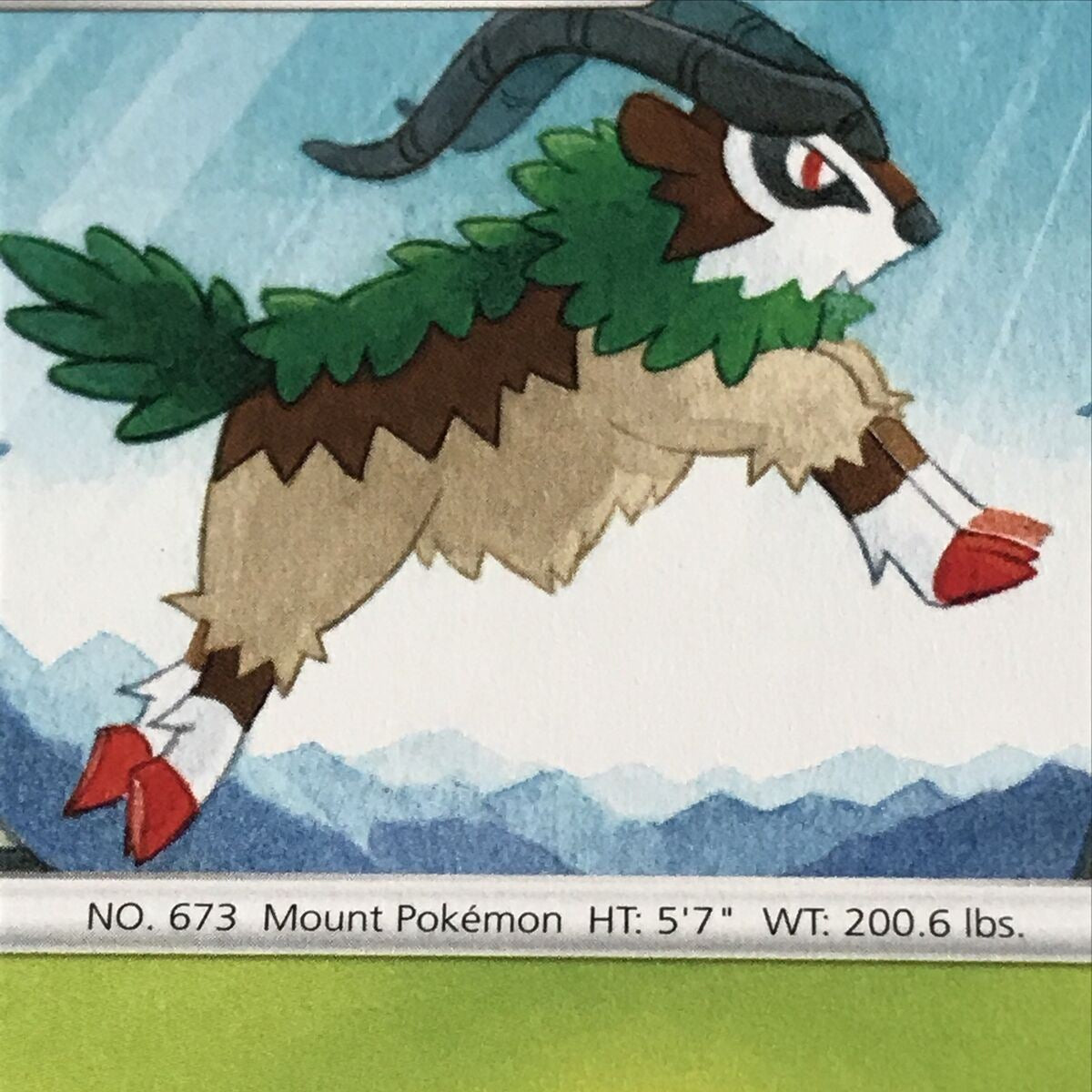 Pokemon Card 2020 - Vivid Voltage - Gogoat - Stage 1 - 18/185 - Mint Condition