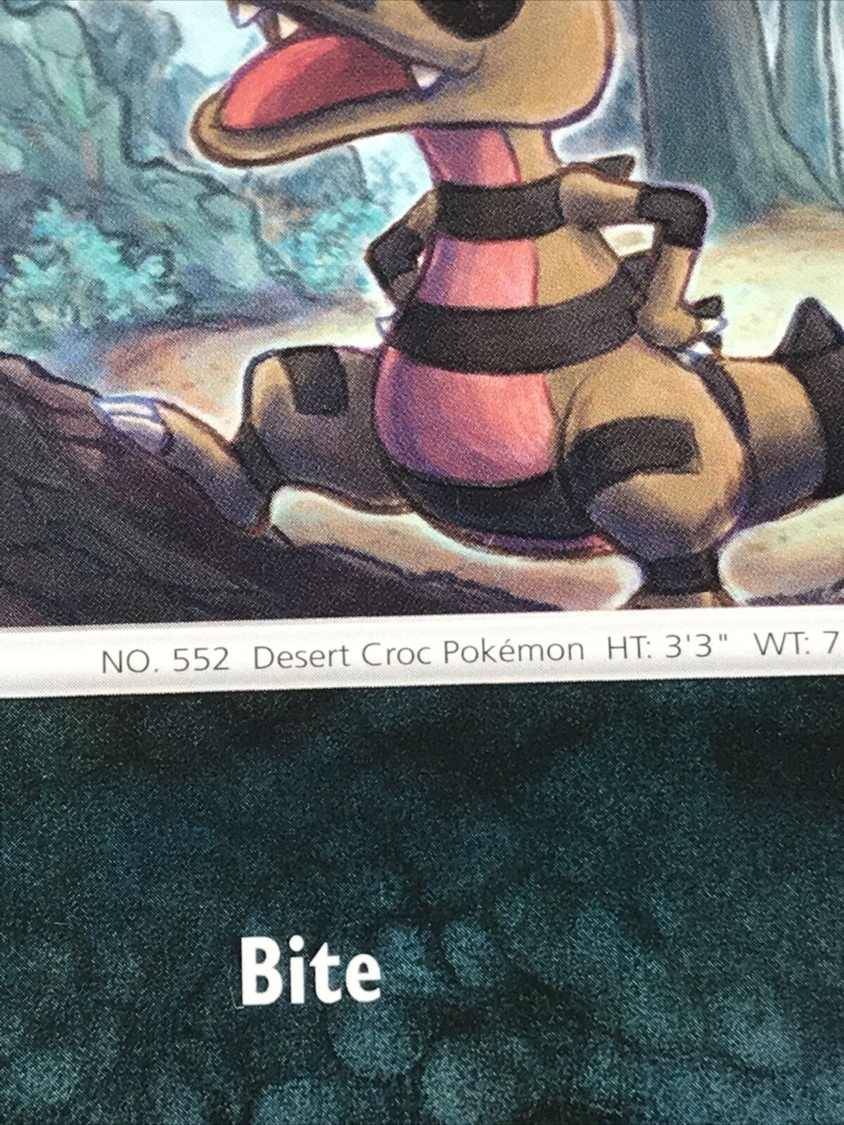 Pokemon Card Vivid Voltage 2020 Pack Fresh Stage 1 KROKOROK 108/185 Desert Croc