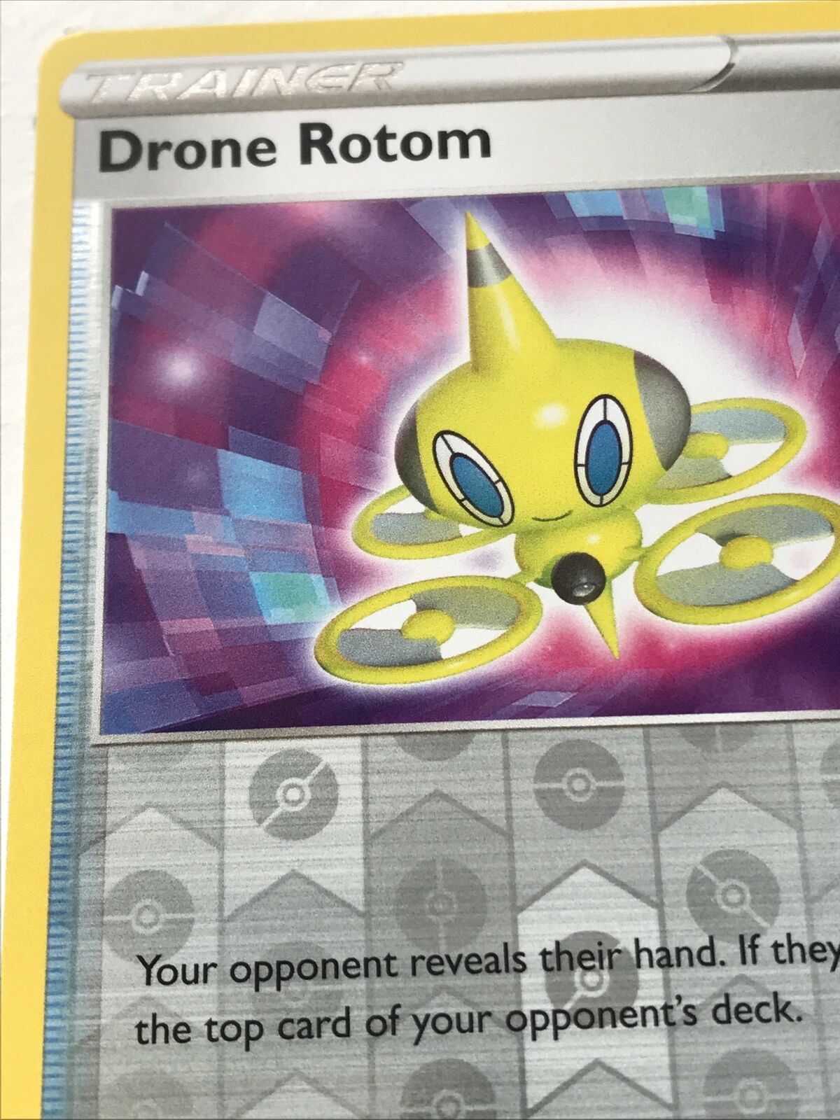 Pokemon Card Vivid Voltage 2020 Pack Fresh Trainer DRONE ROTOM 151/185 Holo