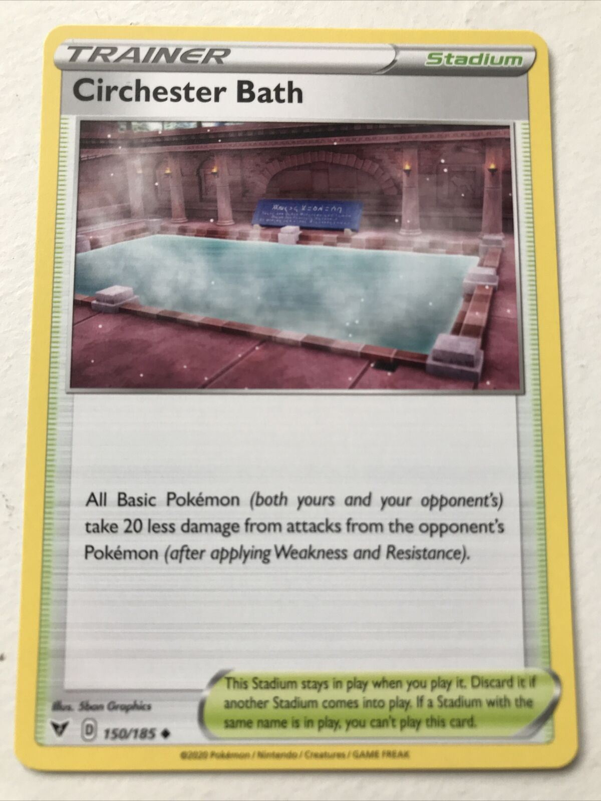 Pokemon Card Vivid Voltage 2020 Pack Fresh Trainer CHIRCHESTER BATH 150/185