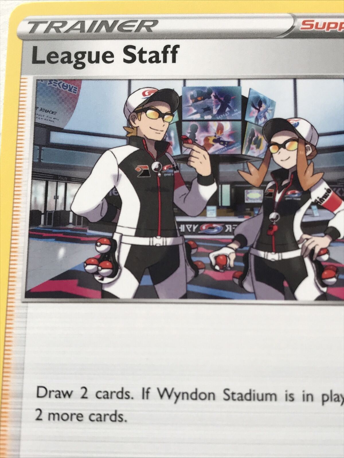 Pokemon Card Vivid Voltage 2020 Pack Fresh Trainer LEAGUE STAFF 153/185