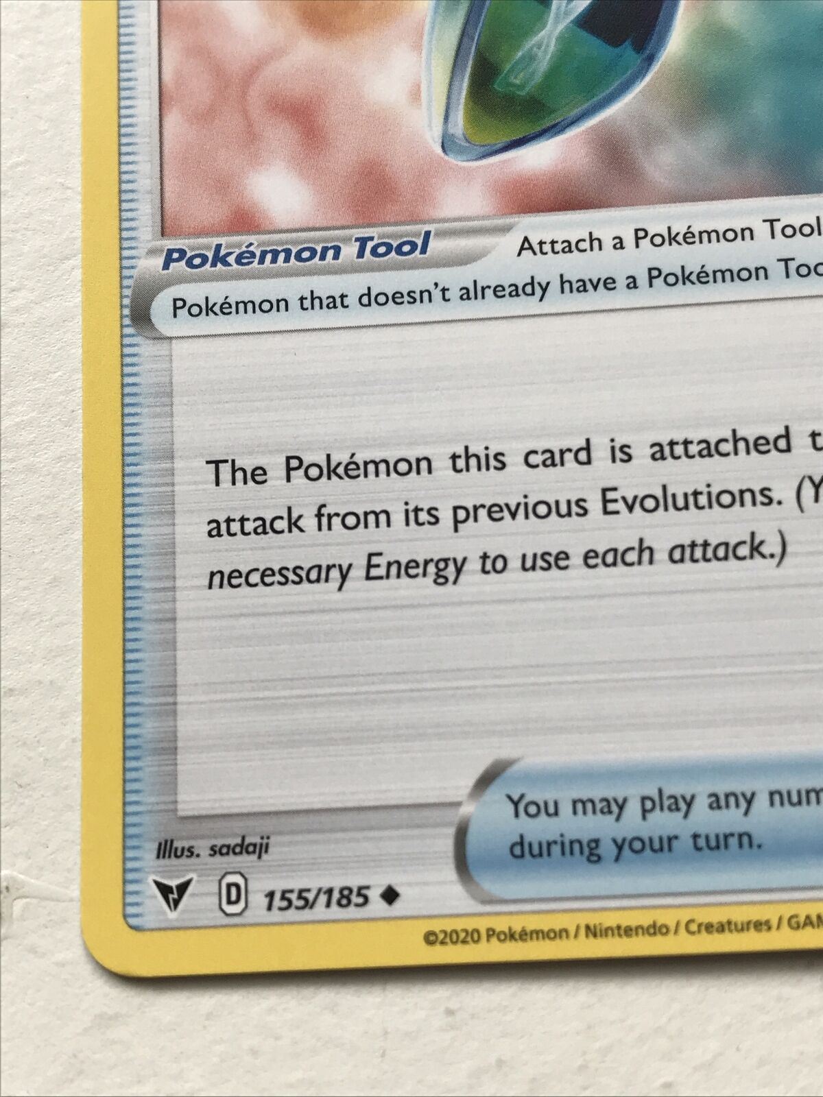 Pokemon Card Vivid Voltage 2020 Pack Fresh Trainer MEMORY CAPSULE 155/185 Item