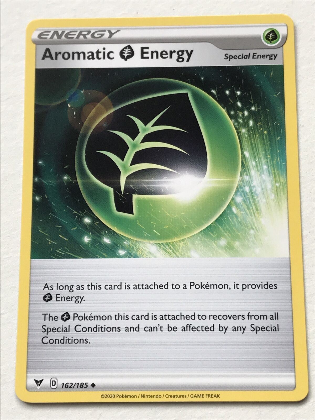Pokemon Card Vivid Voltage 2020 Pack Fresh Energy AROMATIC ENERGY 162/185