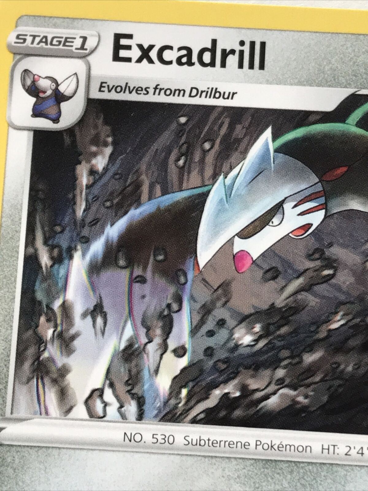 Pokemon Card Vivid Voltage 2020 Pack Fresh Stage 1 EXCADRILL 122/185 Subterrene