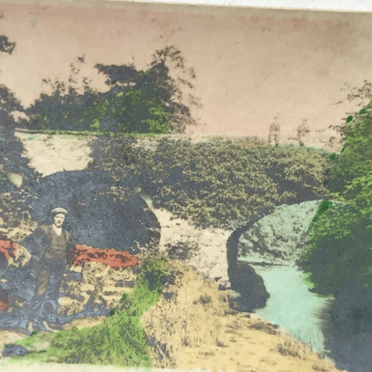 Cavanders Cigarette Card - River Valleys - No. 62 - HAWES BRIDGE KENDAL - Tinted Photo - 1926