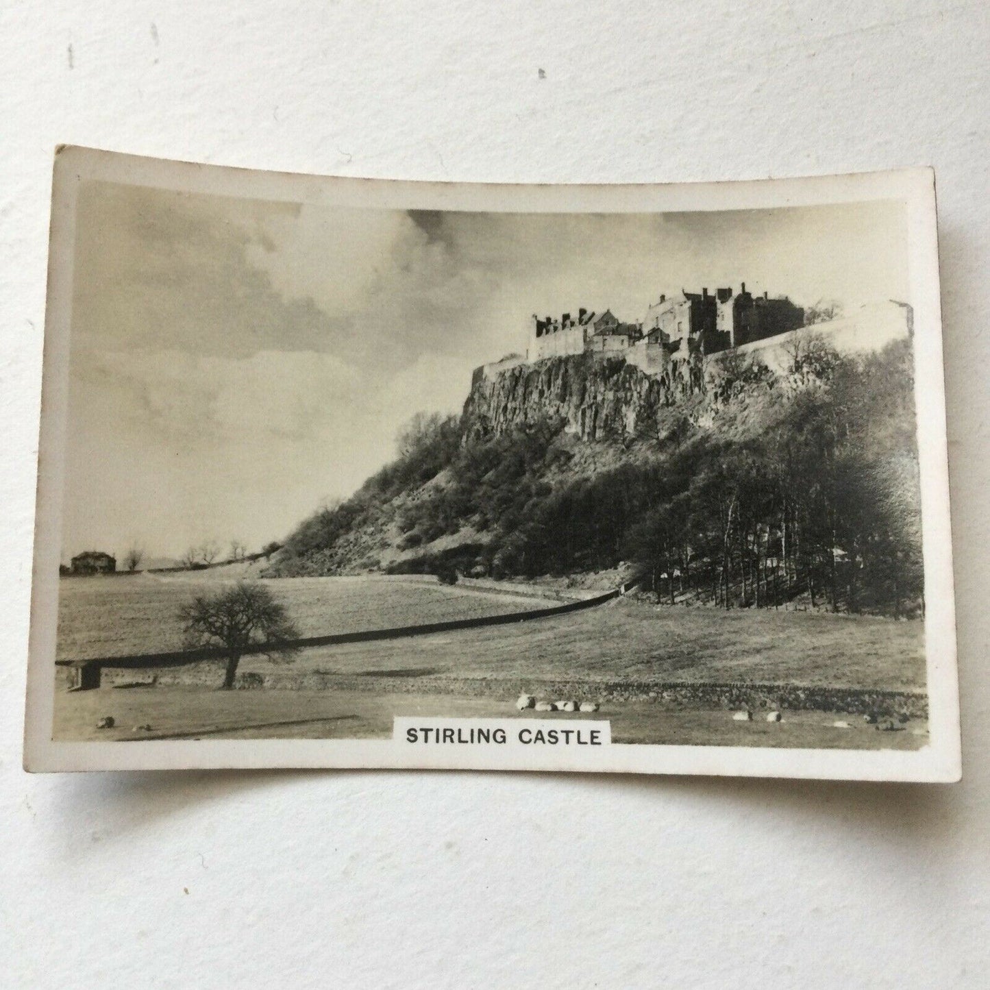 Vintage 1939 Service Cigarette Card 'Beautiful Scotland' No. 2 Stirling Castle - great photo