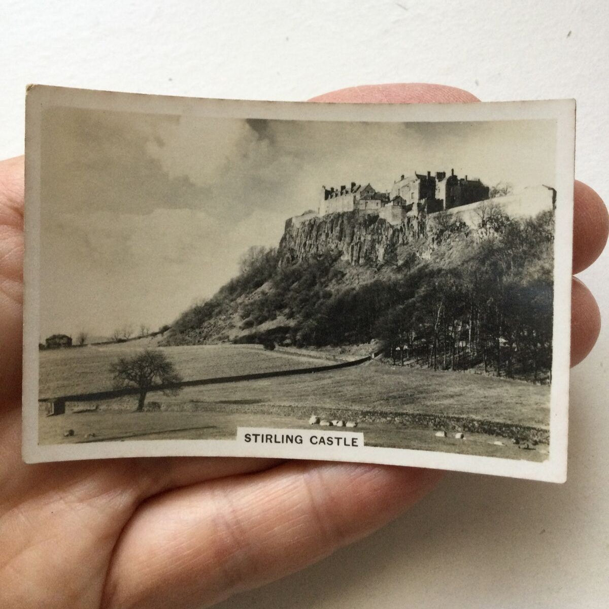 Vintage 1939 Service Cigarette Card 'Beautiful Scotland' No. 2 Stirling Castle - great photo