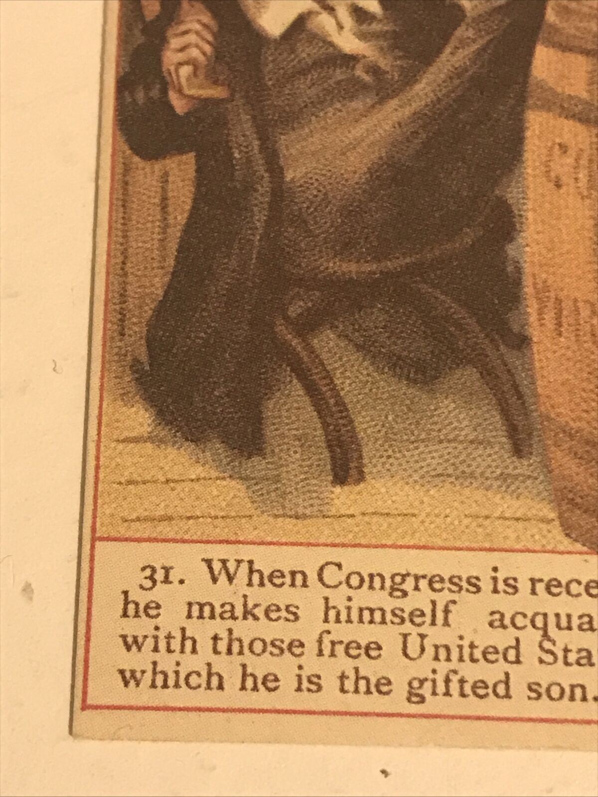 ELIJAH POGRAM Dickens Gallery Cope Bros Cigarette Card #31 Martin Chuzzlewit